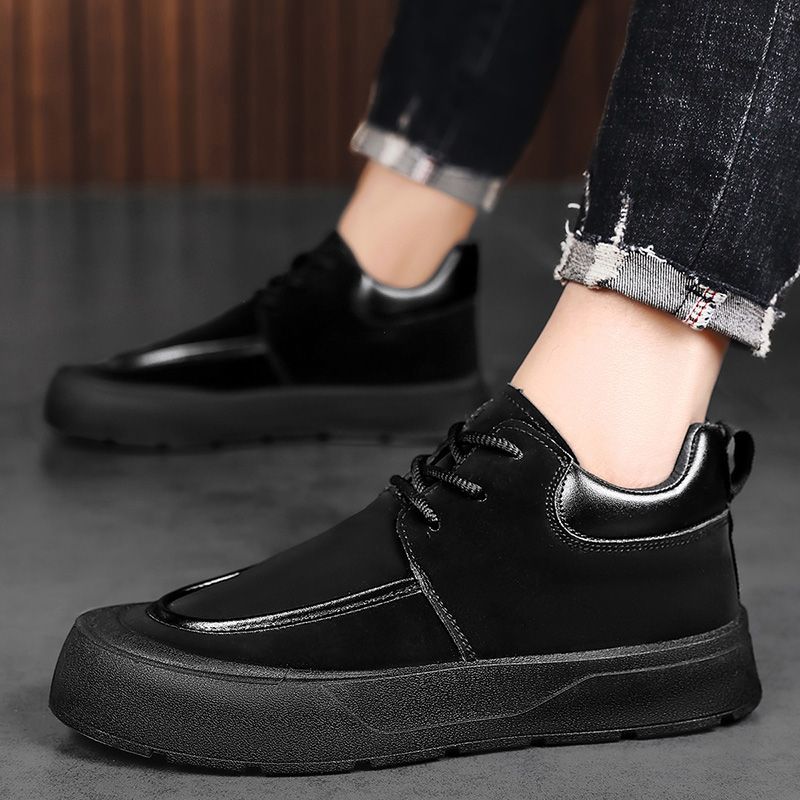 Men'S Shoes Increase Height - Chaussures d'affaires décontractées à bout rond