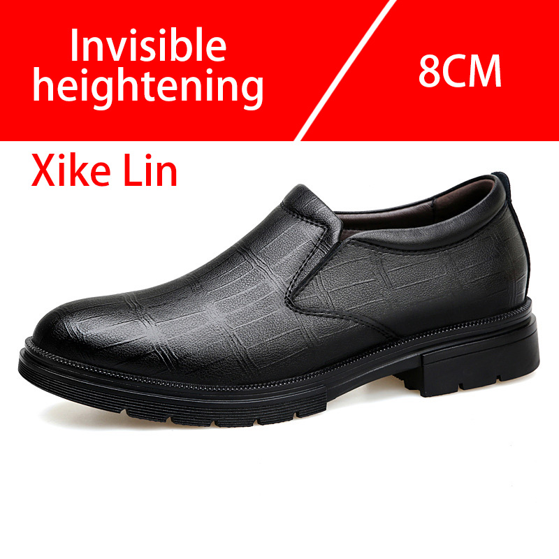 Chaussures en cuir décontracté - Men'S Shoes Increase Height avis et prix