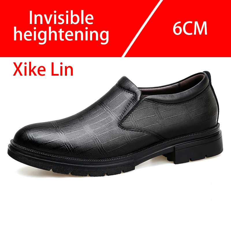 Chaussures en cuir décontracté - Men'S Shoes Increase Height avis et prix
