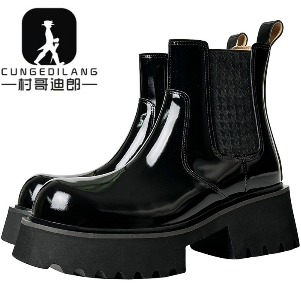 Bottes Chelsea pour hommes, mo - Men'S Shoes Increase Height avis et prix